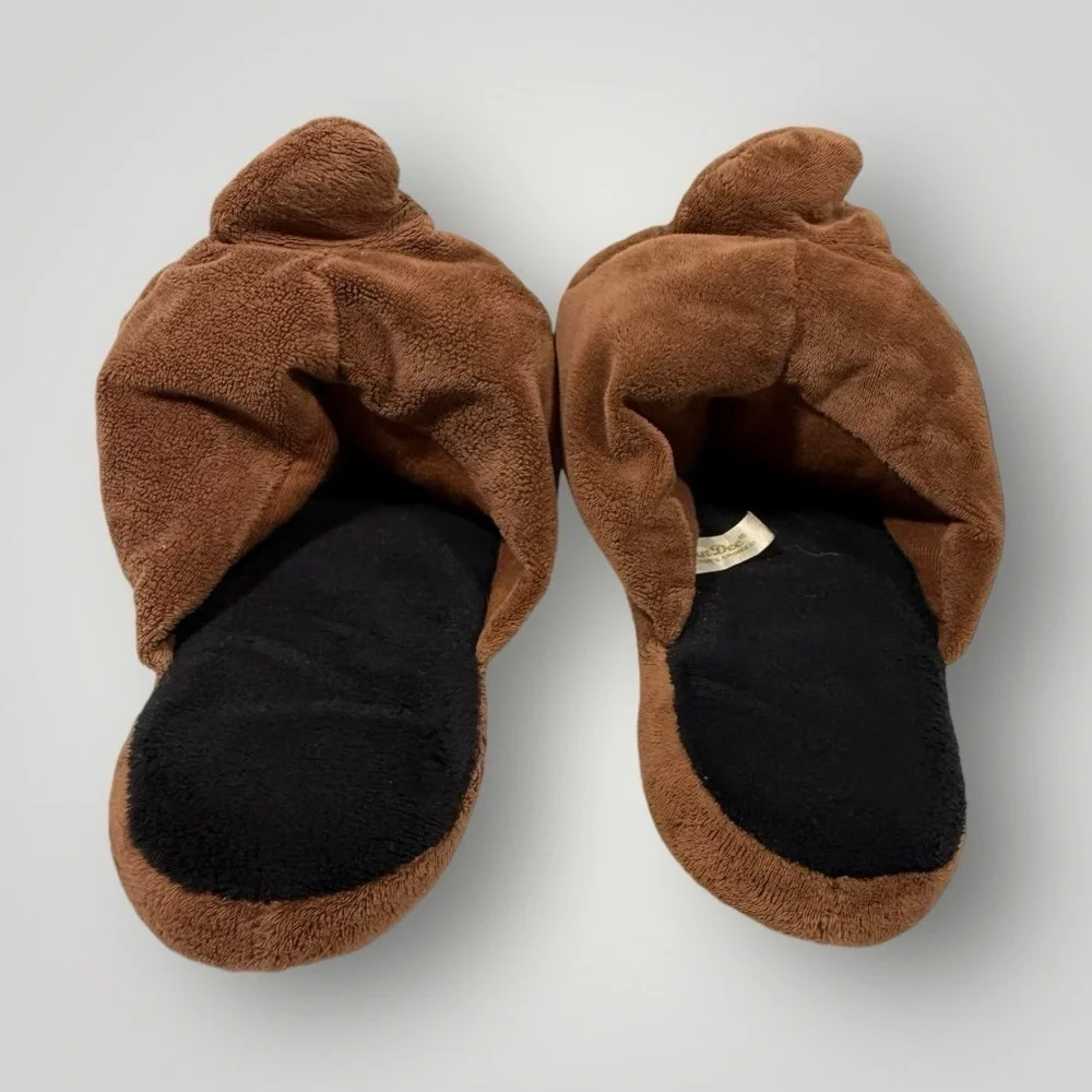 Kids Poop Emoji slippers size 7-8